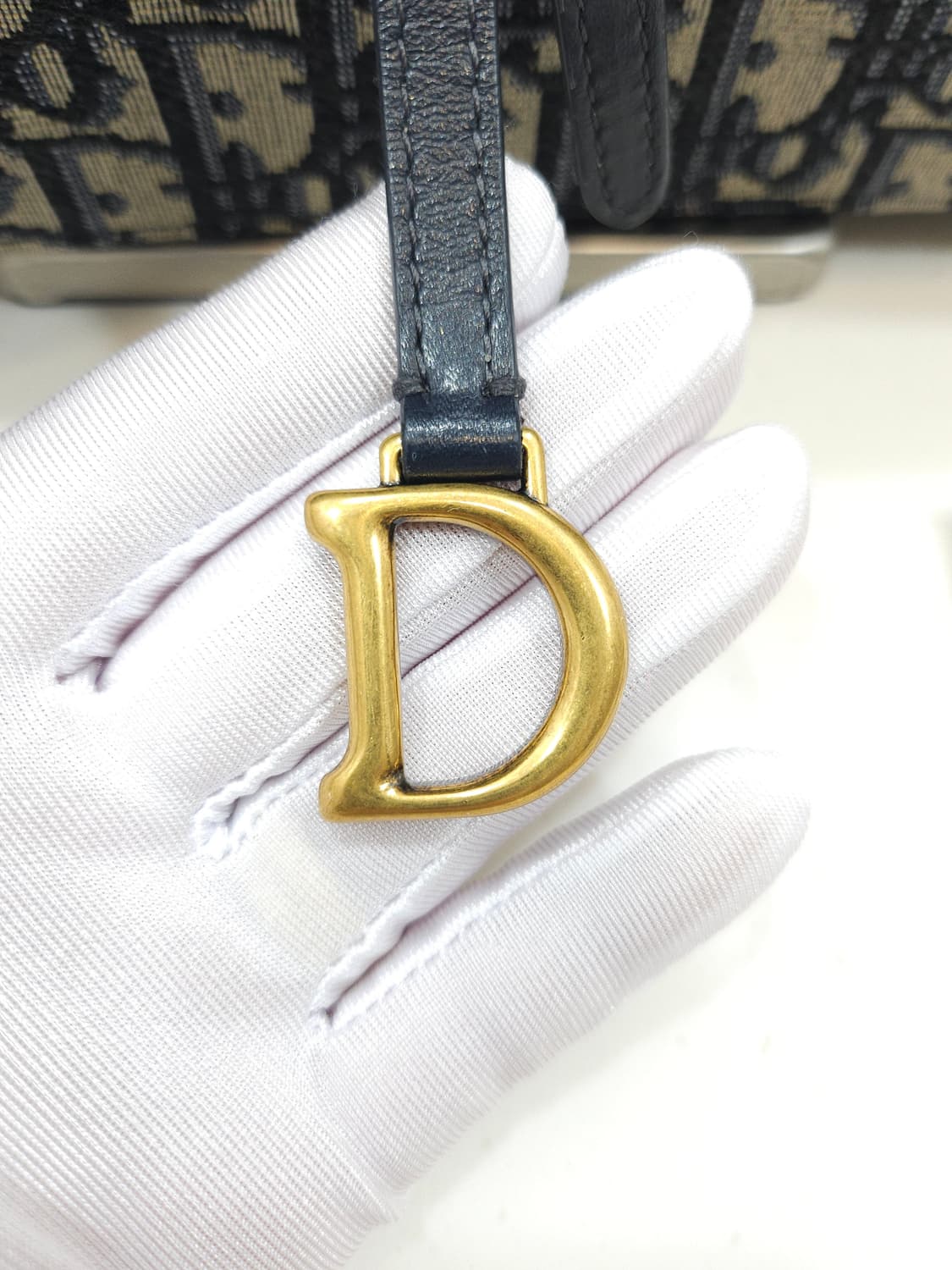 [풀구성] 디올 오블리크 새들 체인 파우치 상품이미지10