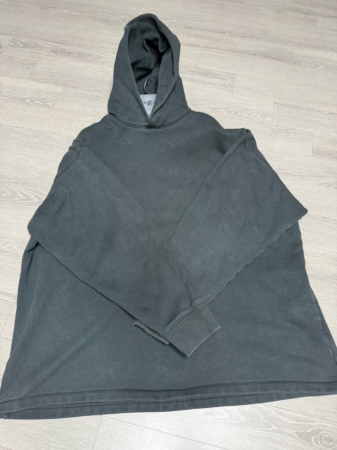 XL 에센셜 풀오버 후드 블랙 - 21SS 상품이미지2