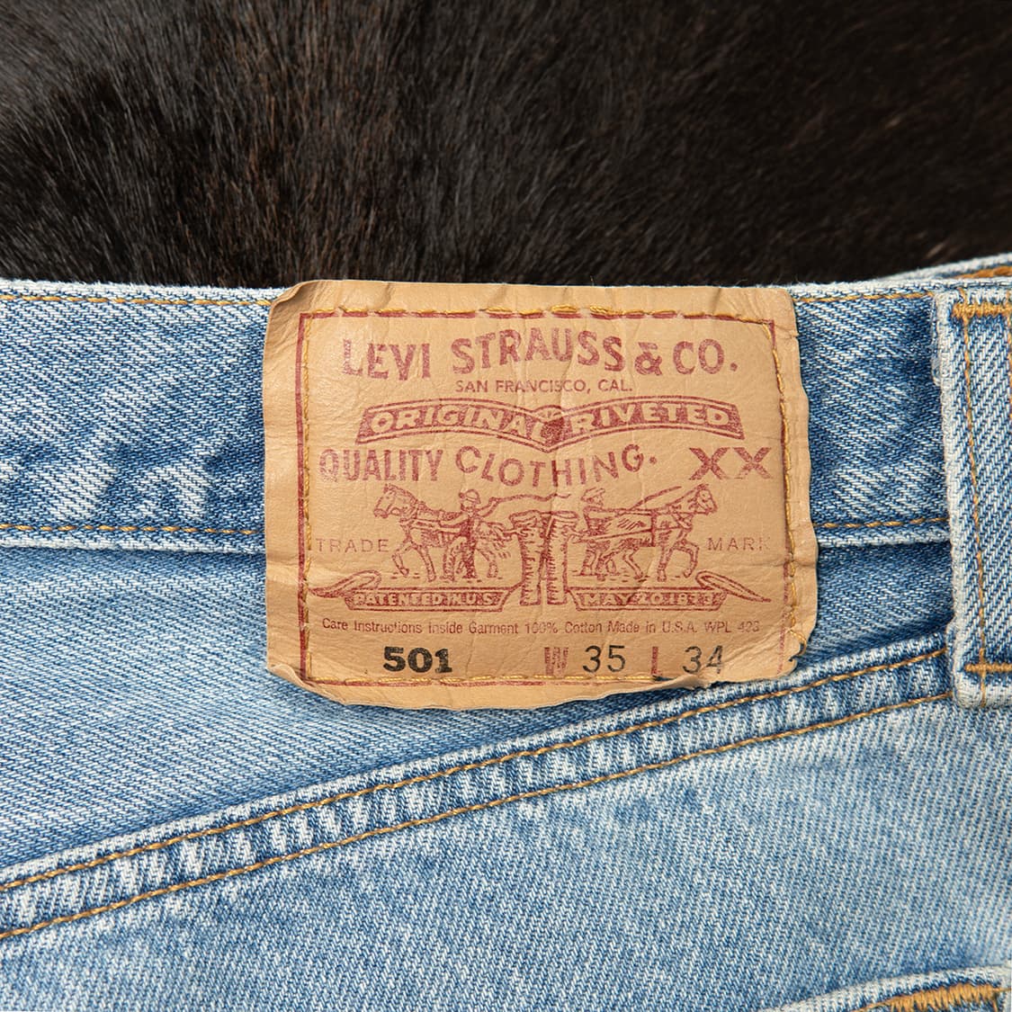 [33] 90s 리바이스 USA 메이드 501 데님팬츠 MB-1333  상품이미지7