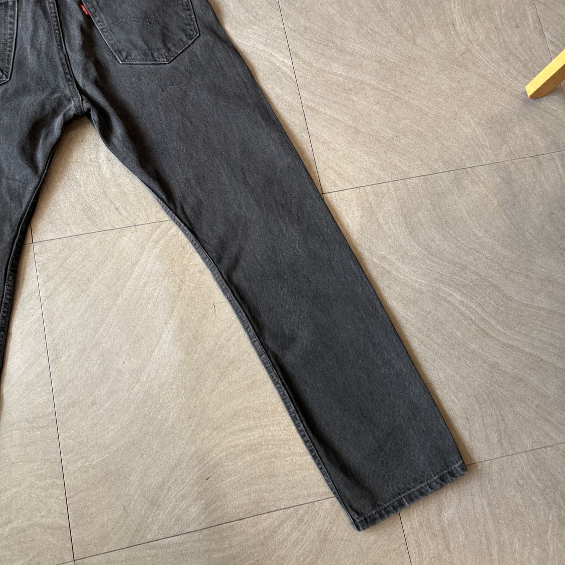 리바이스 정품 505 데님 블랙 팬츠 바지 상품이미지9