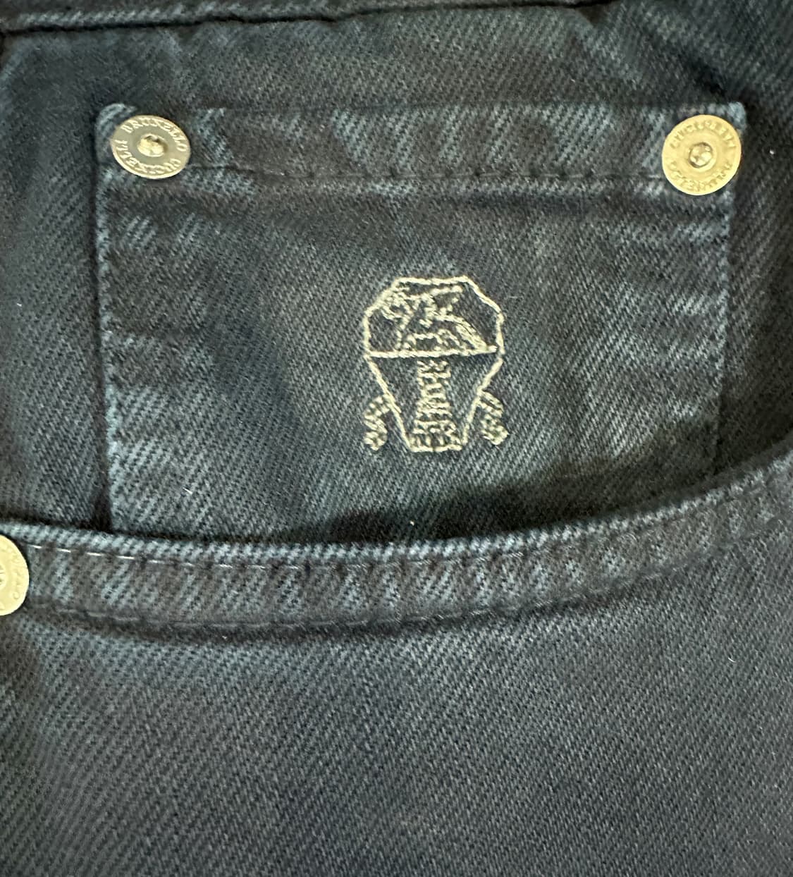 브루넬로 쿠치넬리 다크네이비 데님팬츠 35 상품이미지3