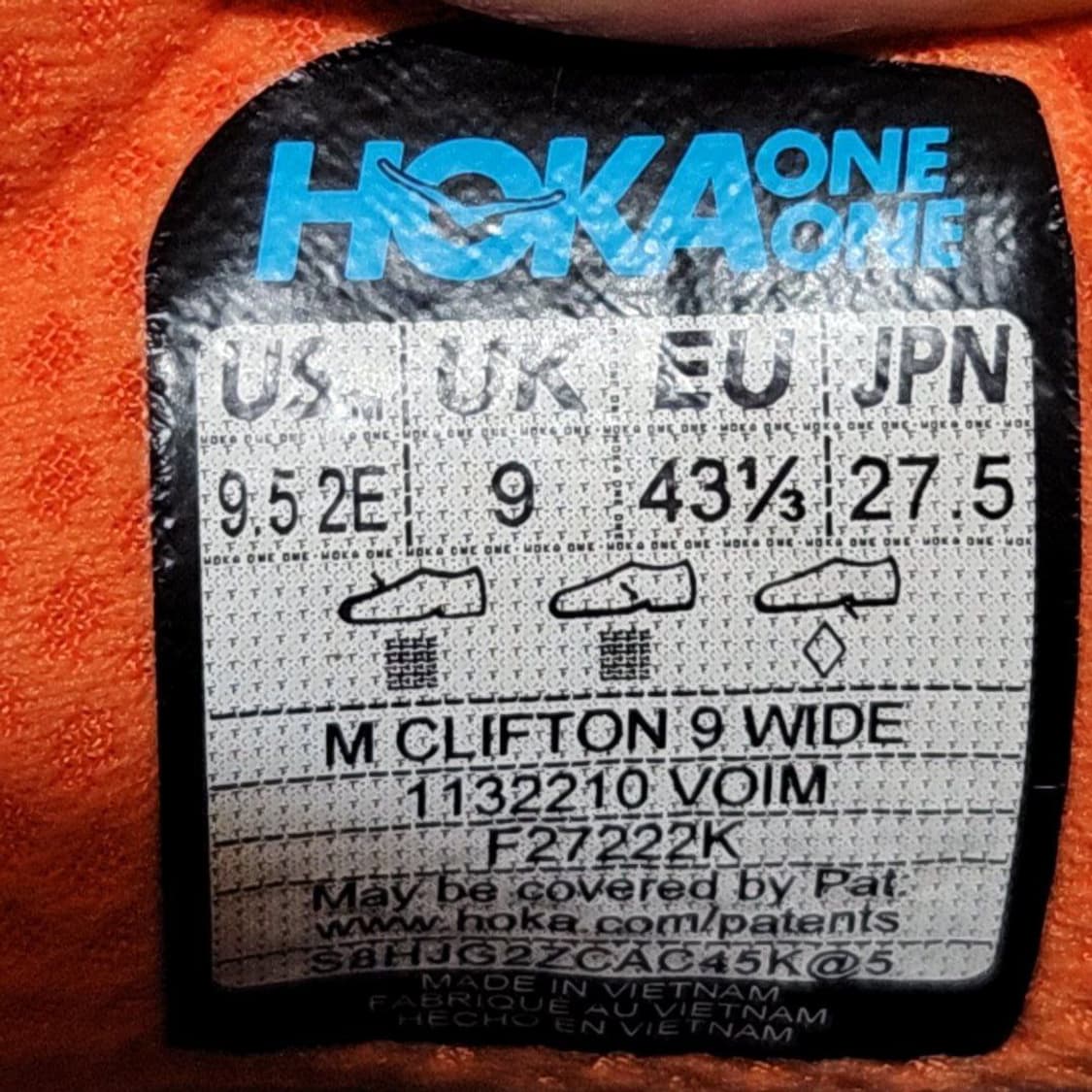 호카 275 클리프톤9 바이브란트 와이드 상품이미지7