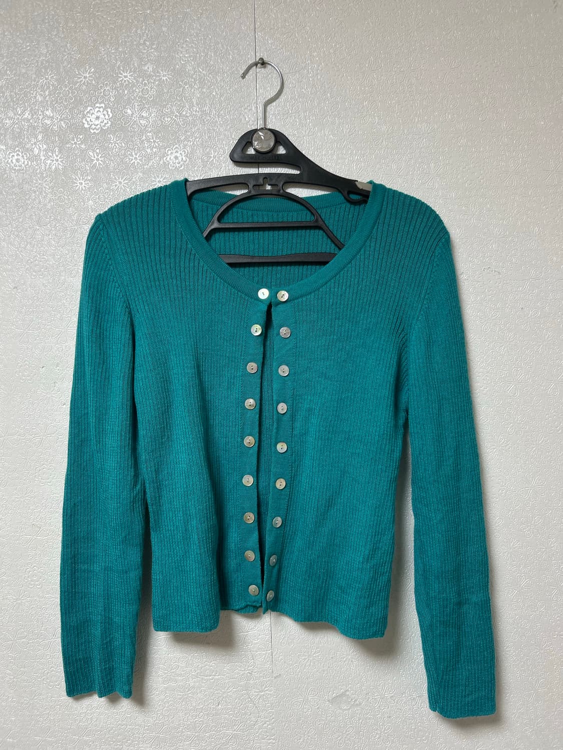 빈티지 민트 가디건 상품이미지1