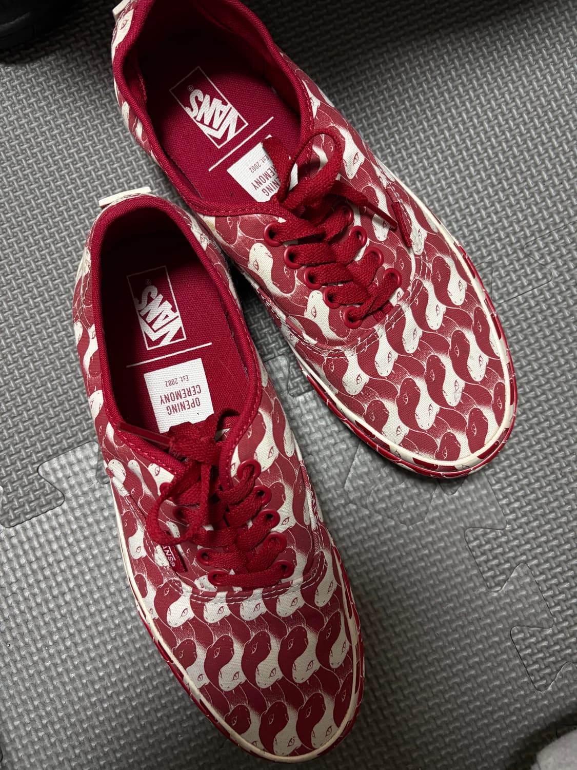 반스x오프닝세레모니 스네이크 한정판 어센틱 250 상품이미지2