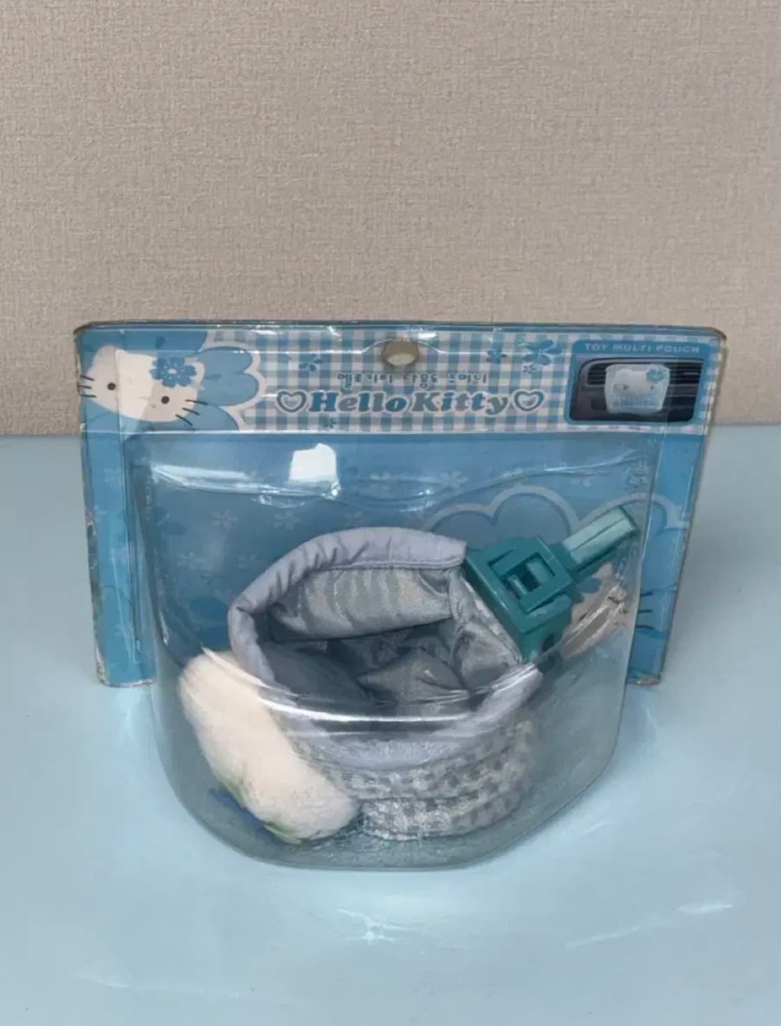 2003 고전 산리오 키티 차량 컵 홀더 주머니 보관함 상품이미지3