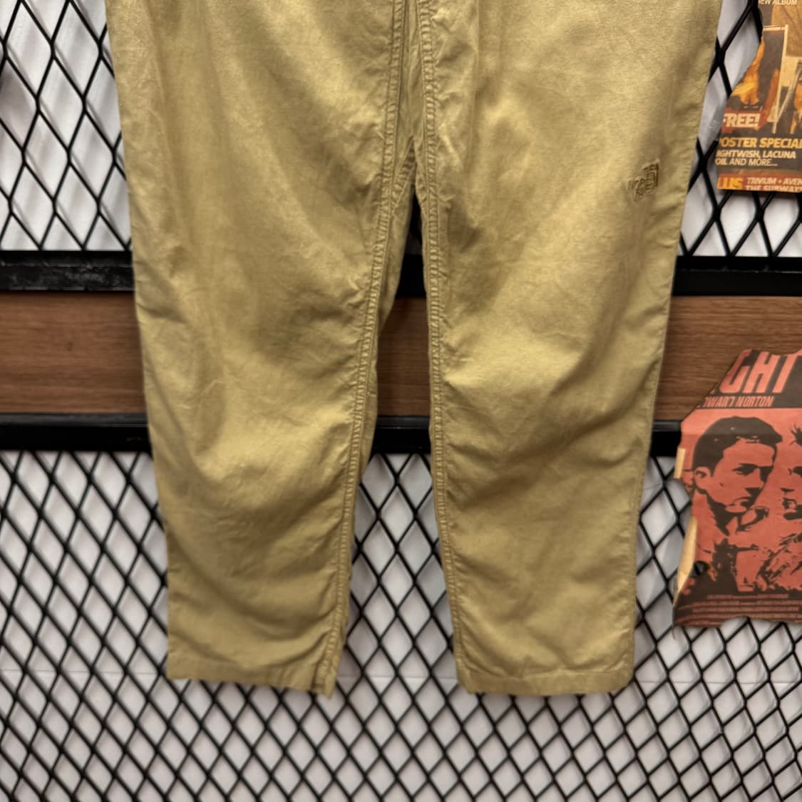 노스페이스 코튼 옥스 클라이밍 팬츠 전면 버클 포인트 베이지 상품이미지4