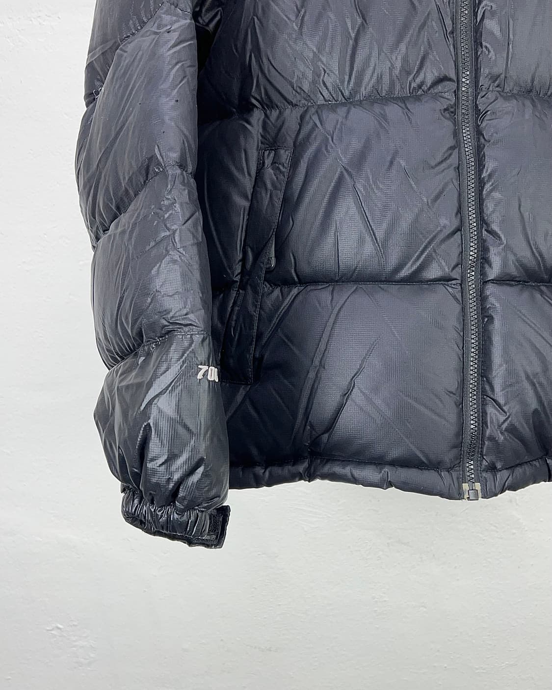 노스페이스 블랙 1996 에코 히든 후디 눕시 패딩 자켓 상품이미지4