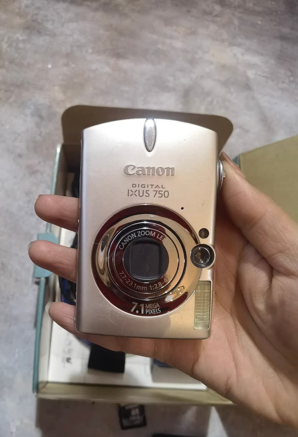 캐논 익서스 750 CANON IXUS 750 빈티지 디지털카메라 디카 상품이미지7