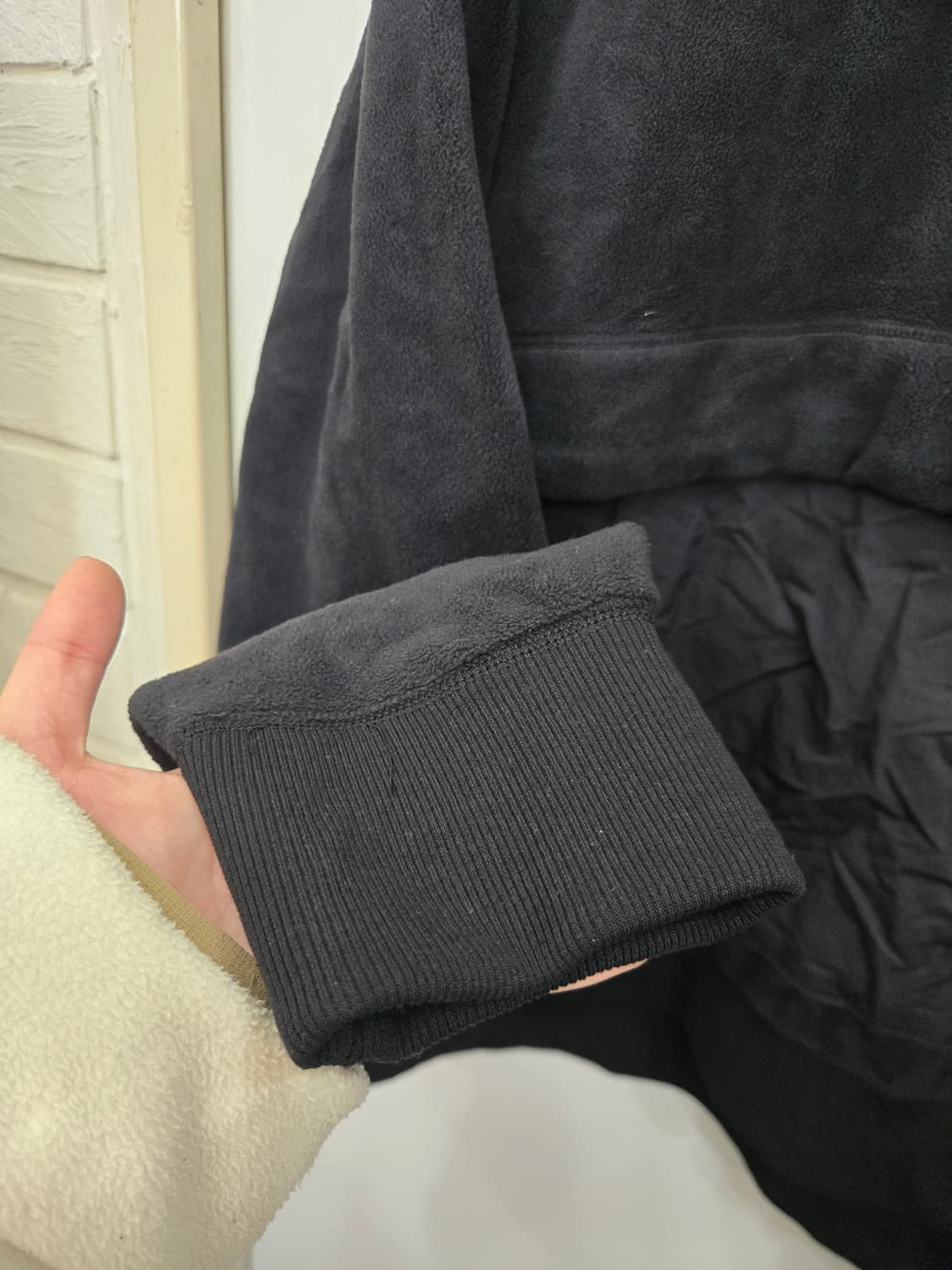 M,95)) NIKE 나이키 에어 반집업 후드티셔츠! 후리스 재질! 상품이미지3