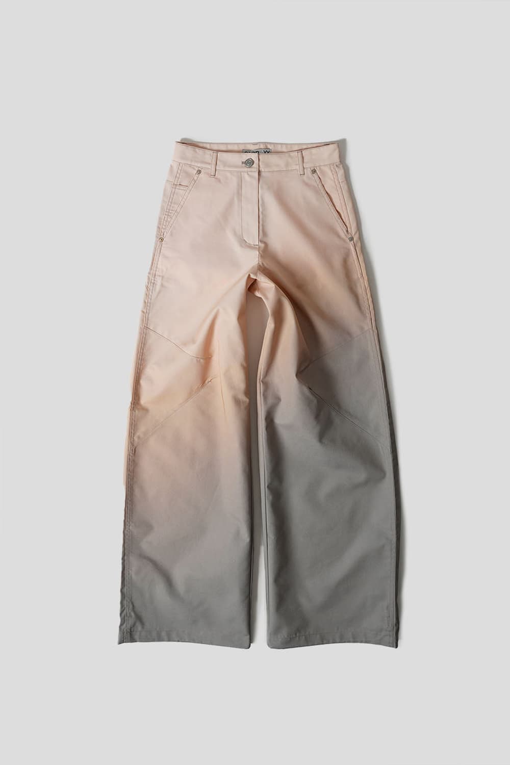 오픈와이와이 와이드 레그 팬츠 핑크 그라데이션 상품이미지1