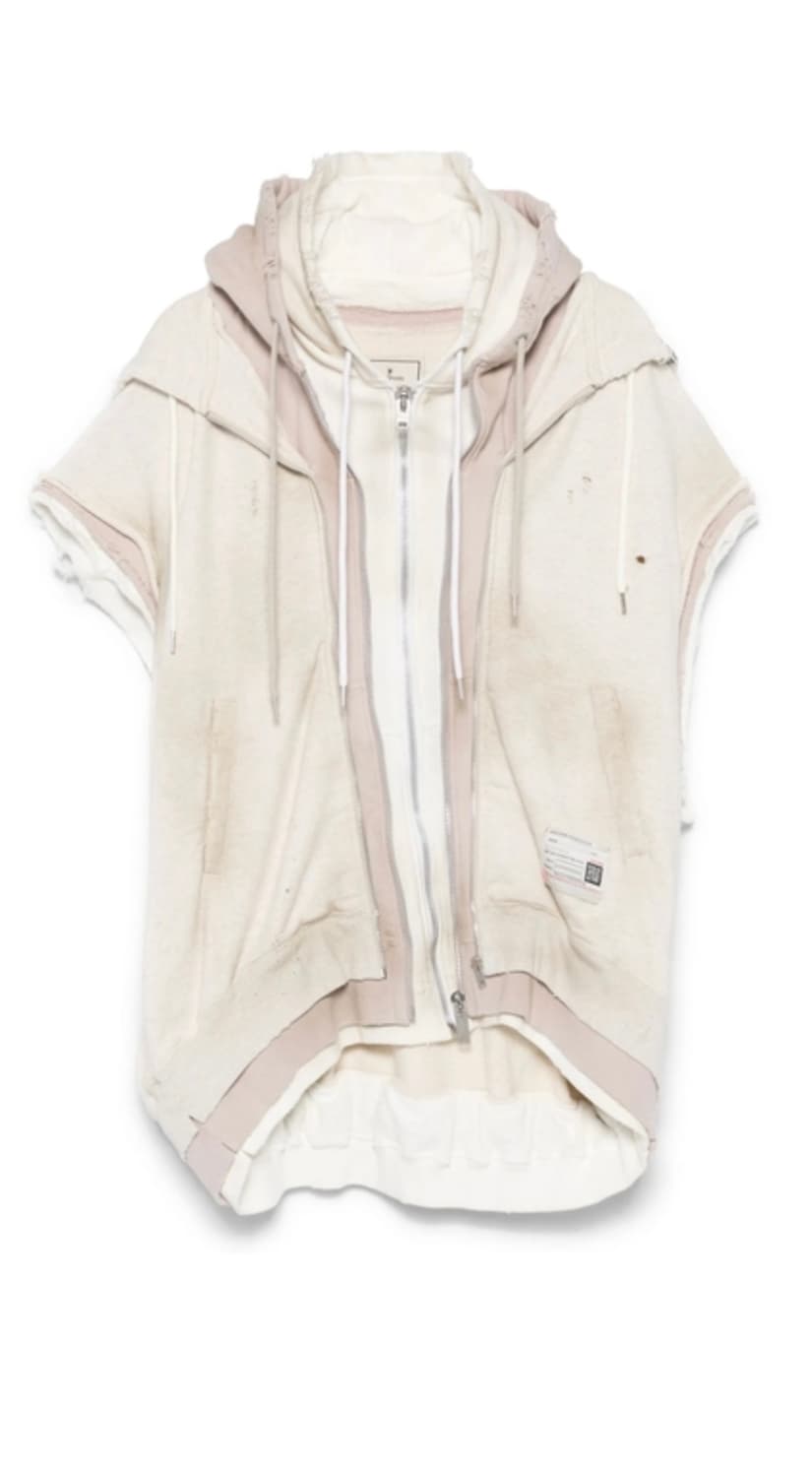 미하라 야스히로 트리플 레이어드 집업 후드 상품이미지2