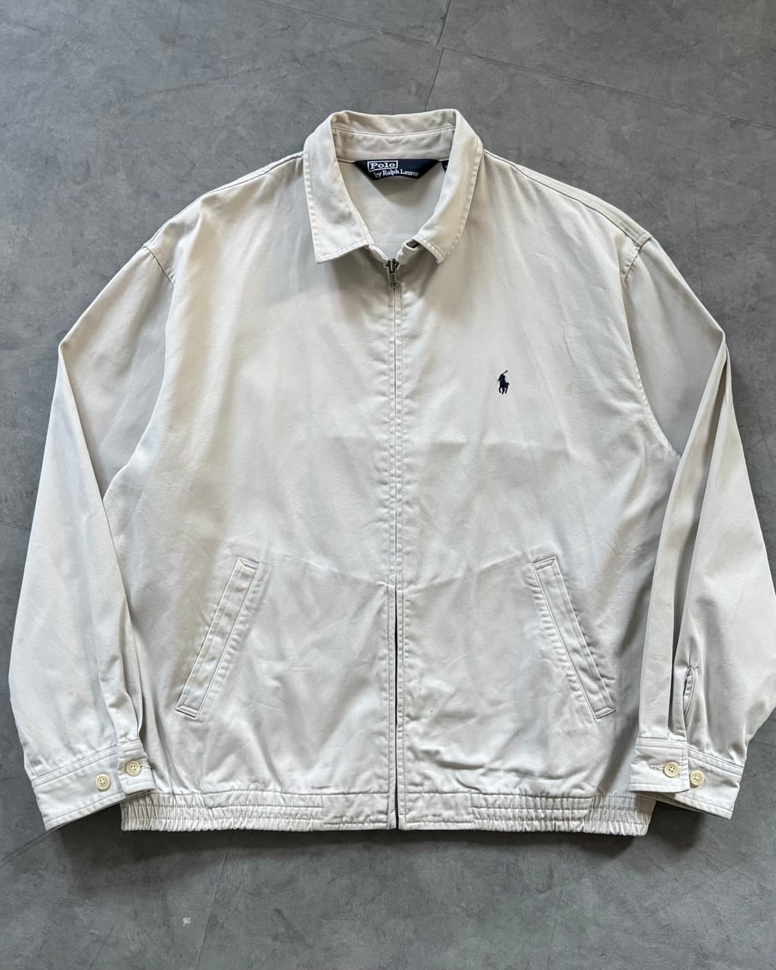 Polo 폴로 랄프로렌 연그레이컬러 코튼 헤링턴 자켓  상품이미지1