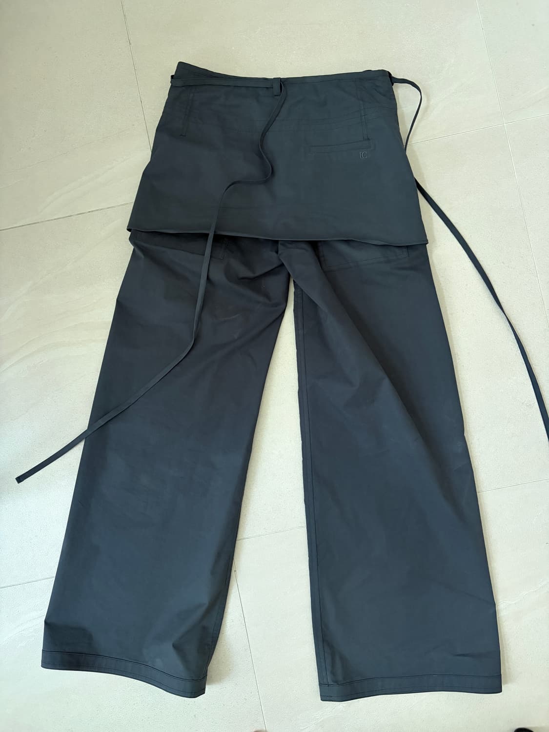 로우클래식 레이어드 랩스커트 팬츠 상품이미지2