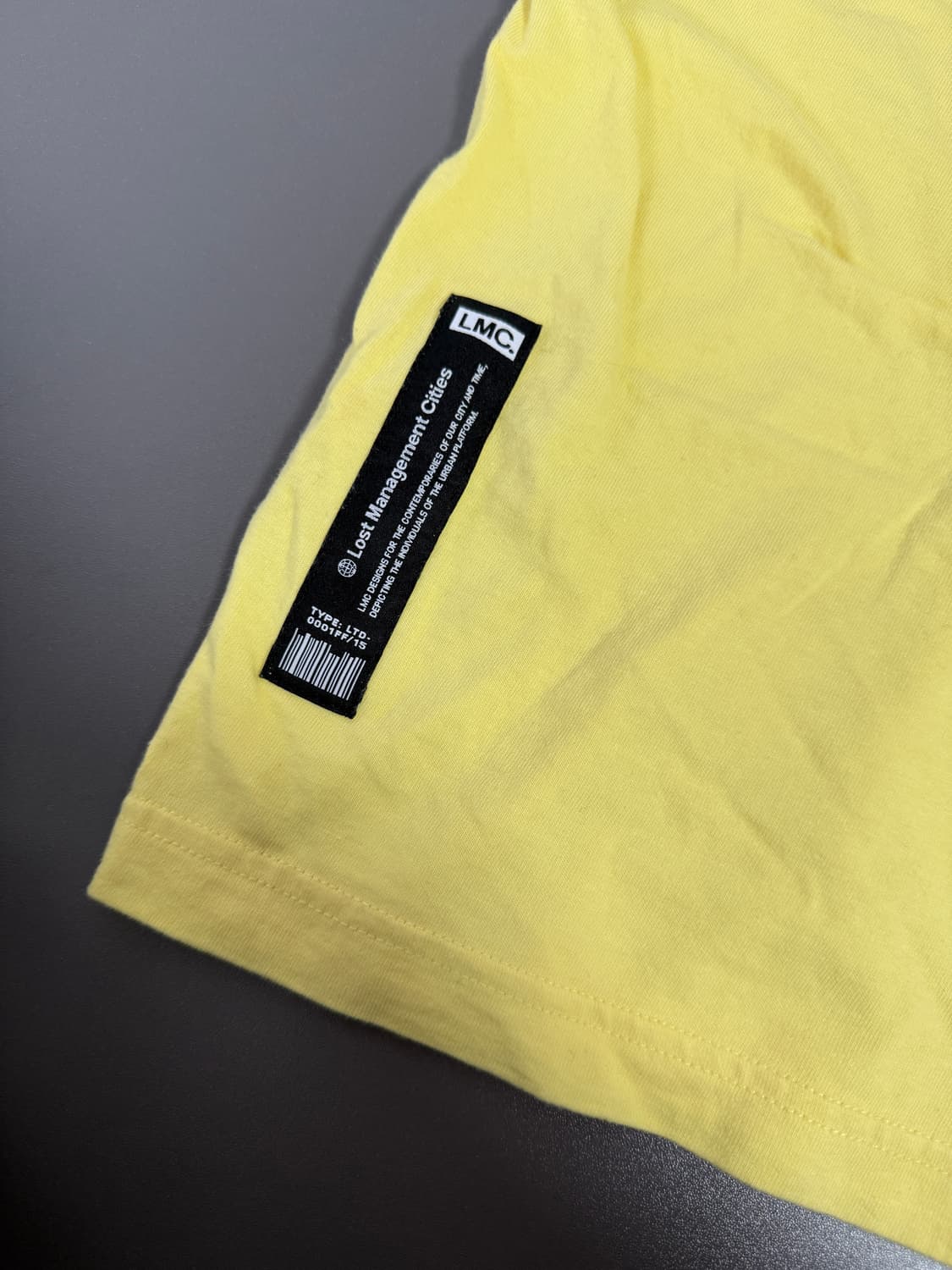 엘엠씨 FN OG 오버사이즈 티 라이트 옐로우 상품이미지4