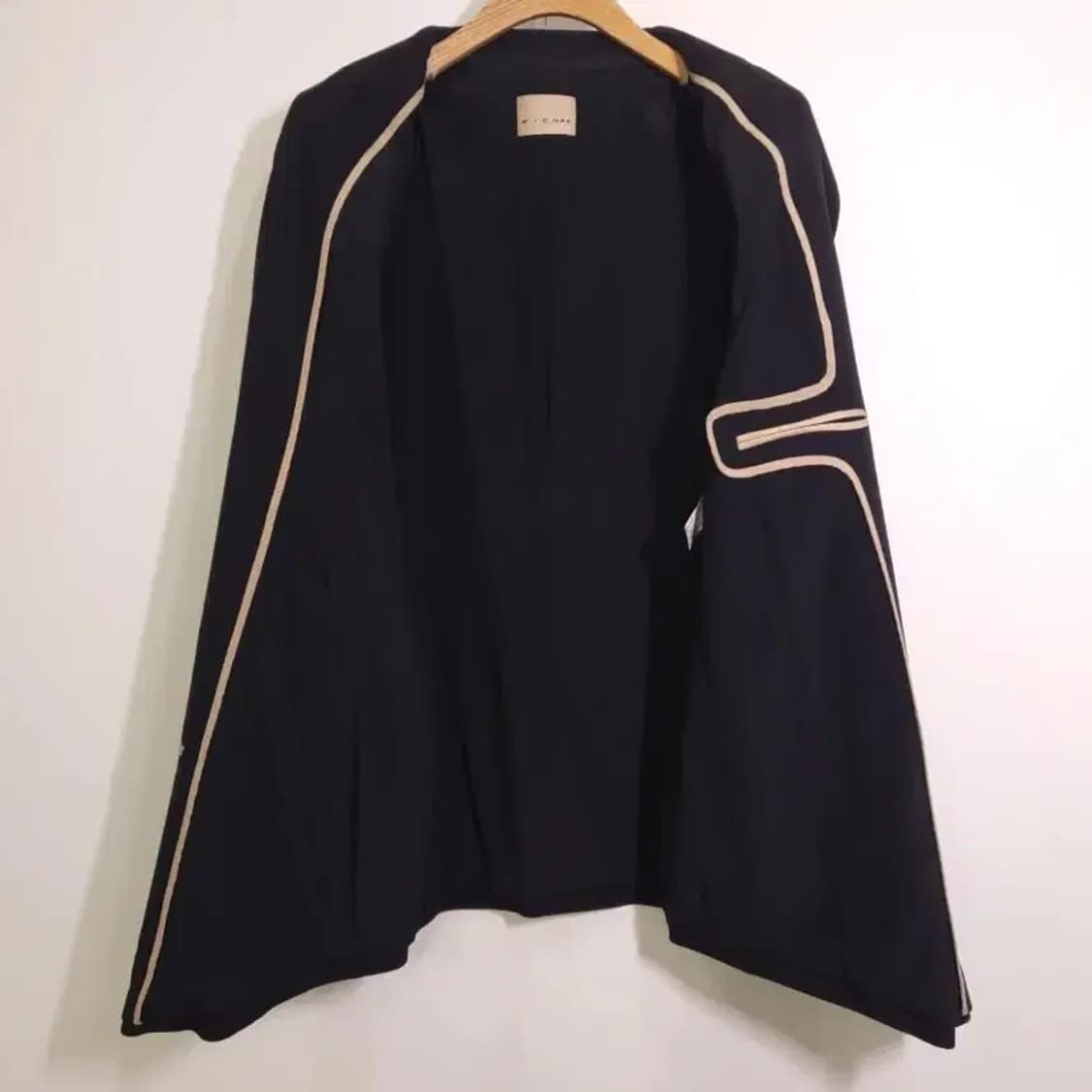 미샤 블랙 더블 버튼 자켓 85 상품이미지9