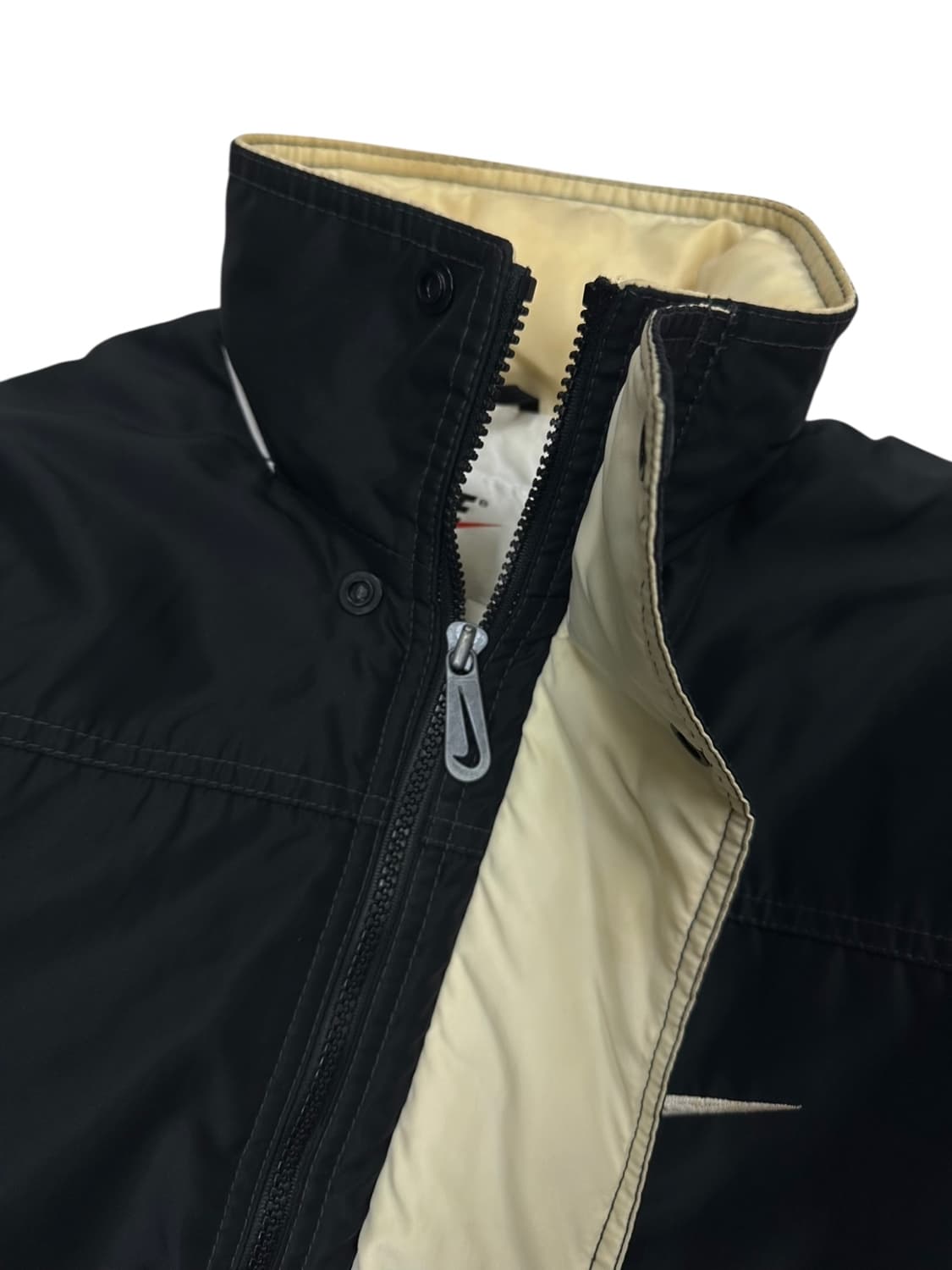 나이키 올드스쿨 누빔점퍼 블랙 (M~XL) 상품이미지3