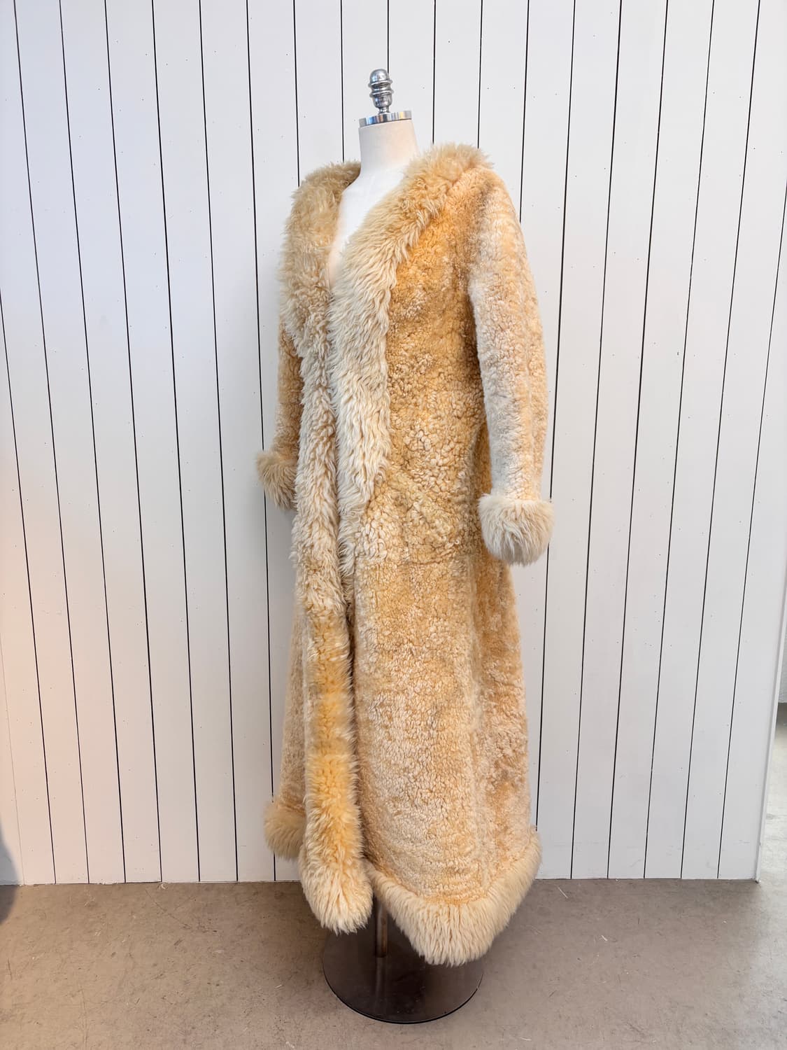 Maison Heritage Long Shearling Coat 상품이미지2