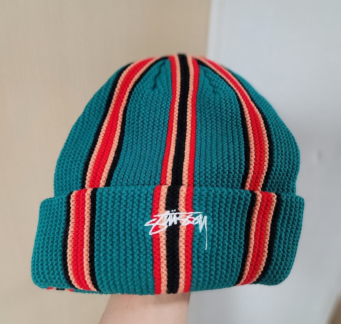 스투시 비니(Stussy Multi Stripe Knit Beanie) 상품이미지1