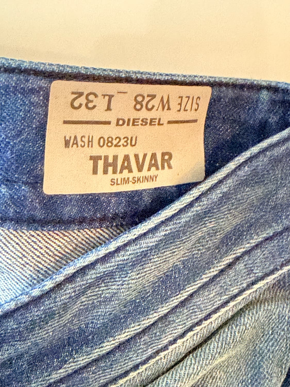 디젤 THAVAR 슬림 청바지 W28/L32 상품이미지3