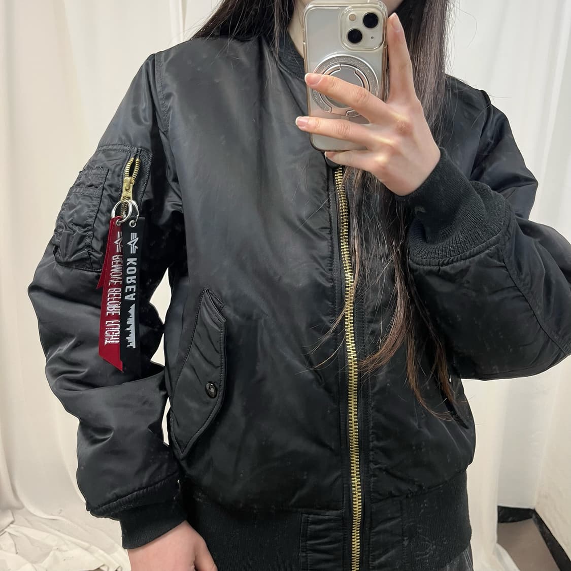 Alpha Industries MA-1 flight jacket 상품이미지2