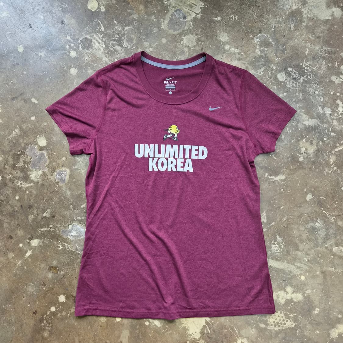 L) 나이키 런닝 반팔티 반팔티셔츠 런닝코어 상품이미지1