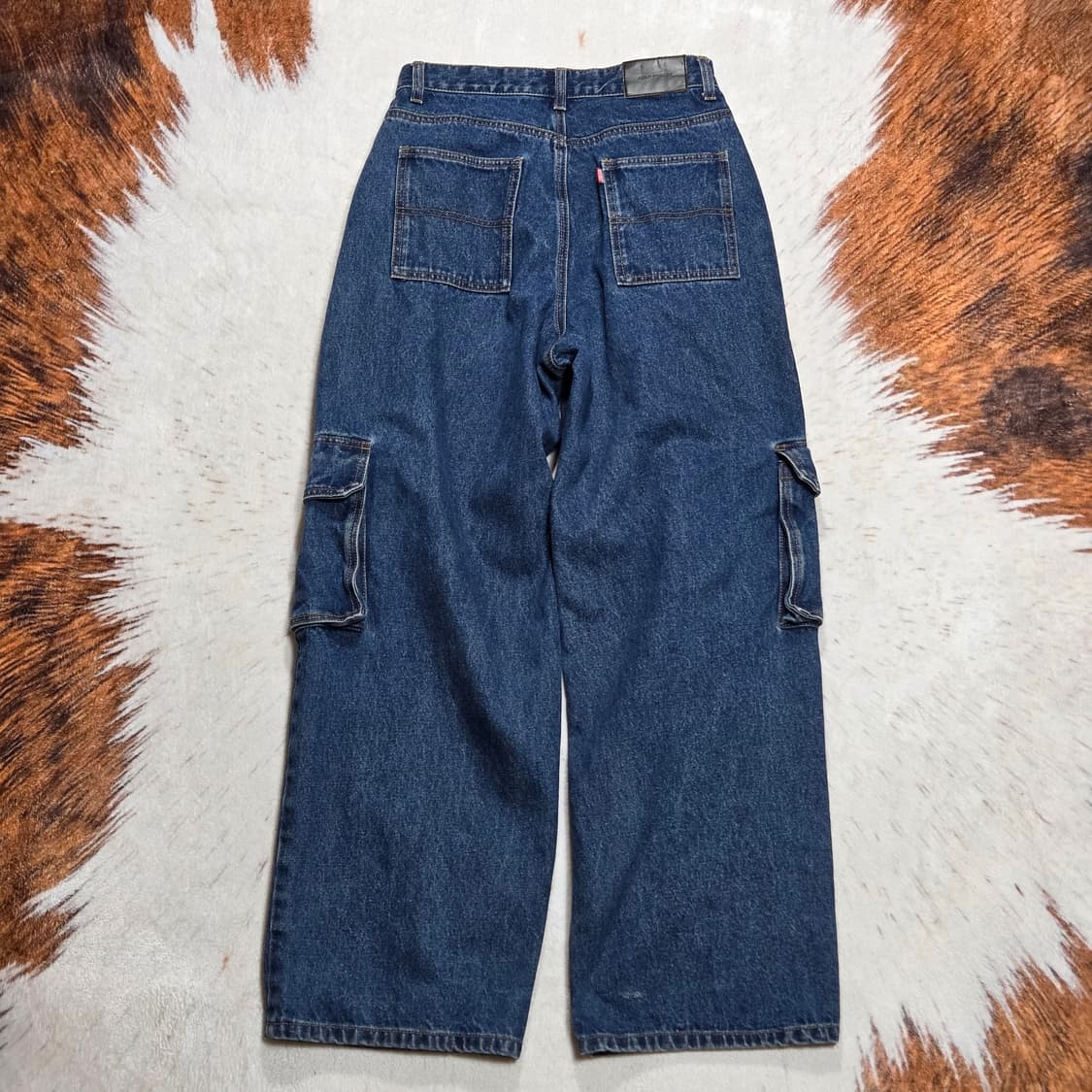 빈티지 진청 카고 데님팬츠 상품이미지5