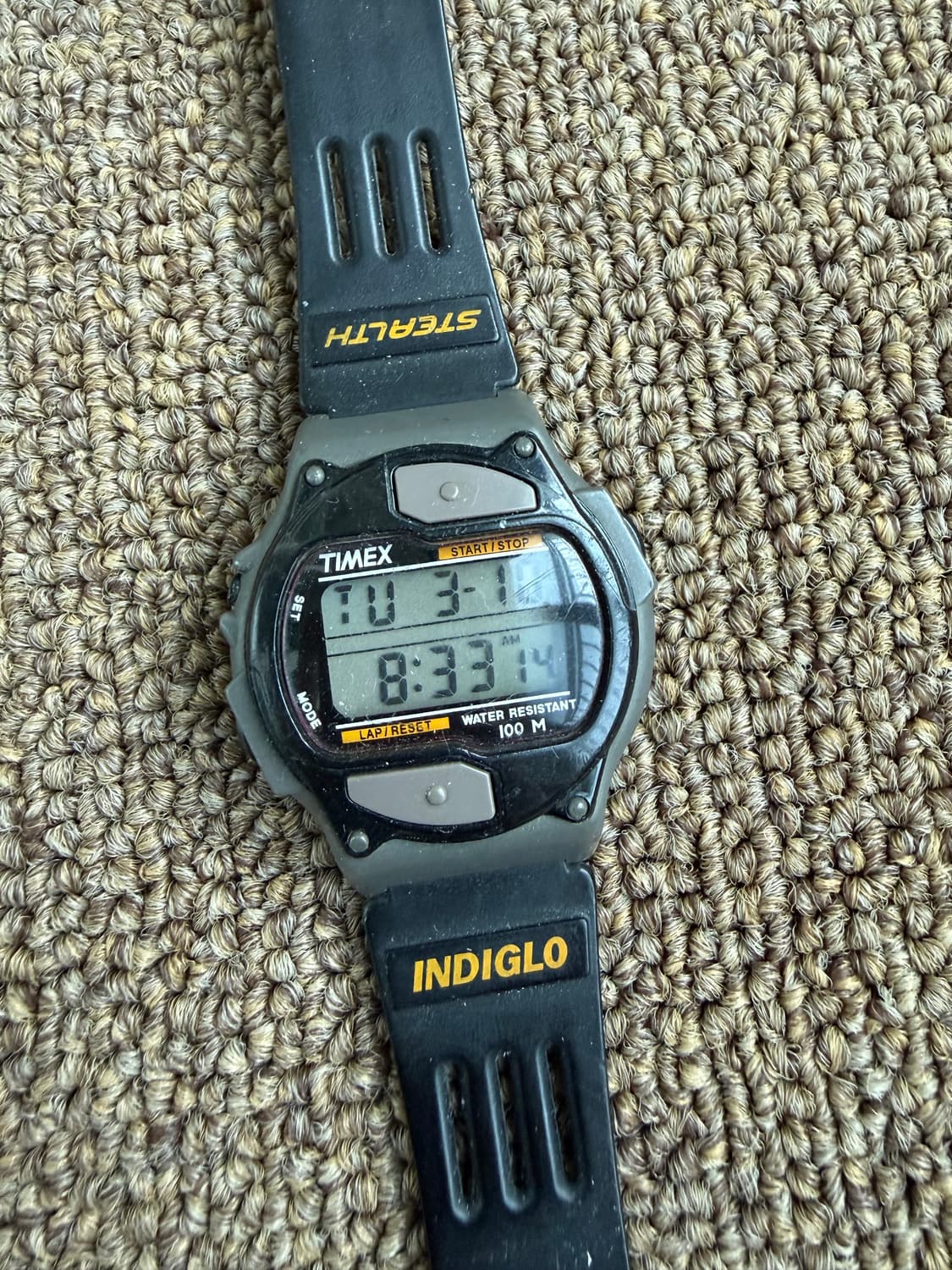 Timex Stealth 타이맥스 스텔스 디지털 포츠 워치 시계 상품이미지1