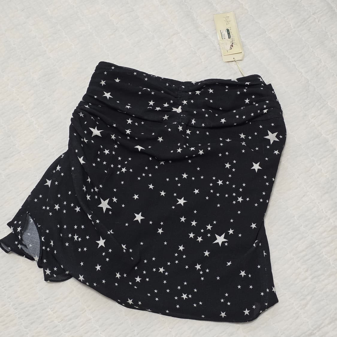 빈티지 y2k 오네갸루 스타 셔링 미니스커트 상품이미지3