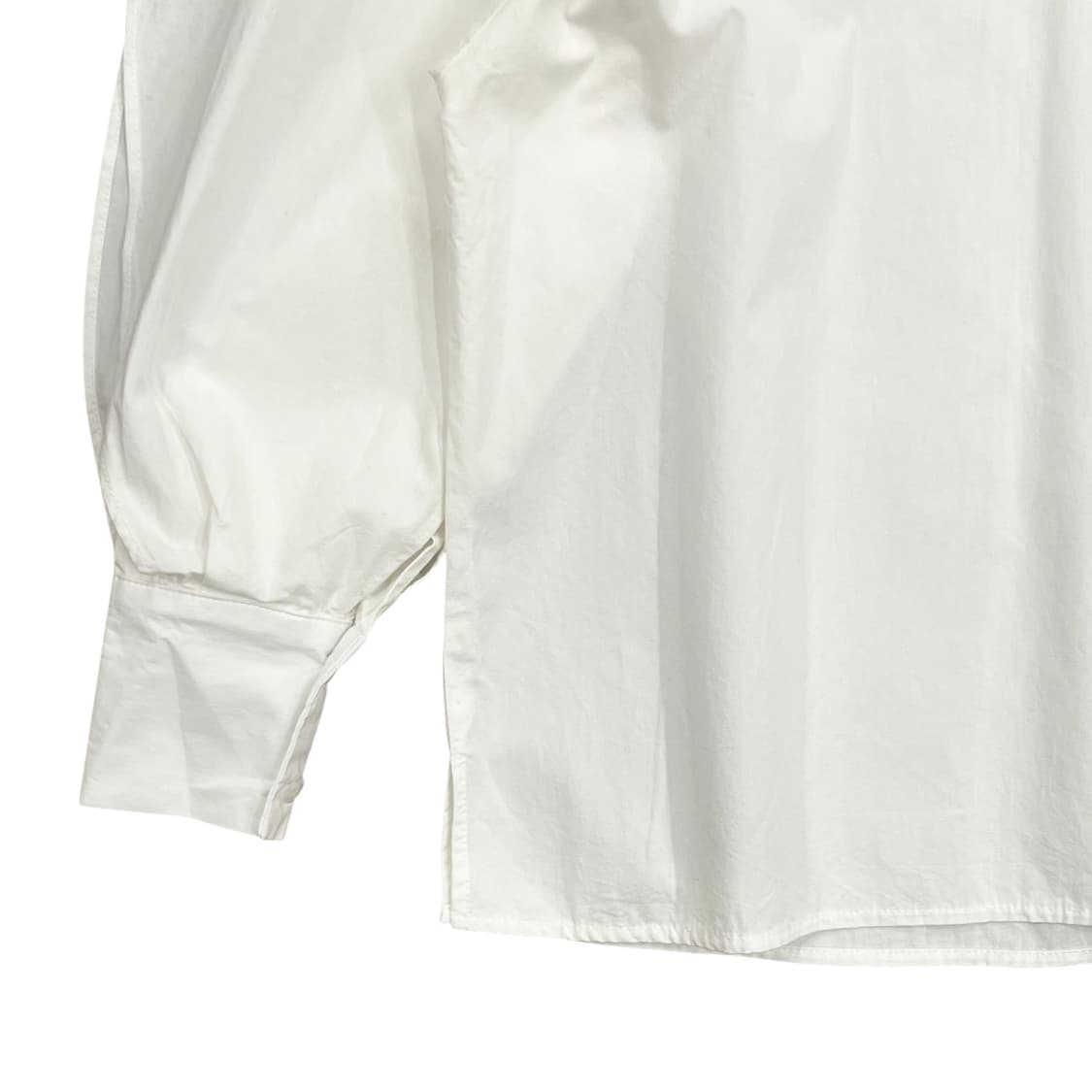Cut Line White Blouse 상품이미지4