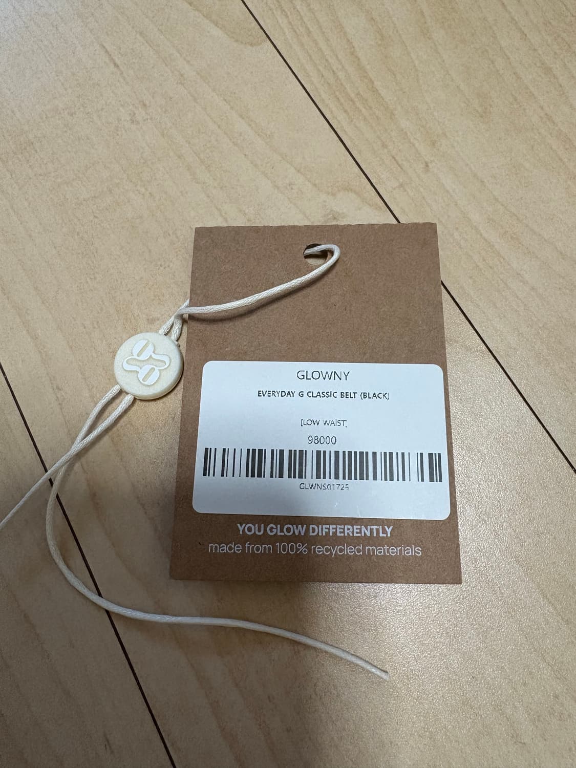 글로니 에브리데이 G 클래식 벨트 블랙 로우 상품이미지5
