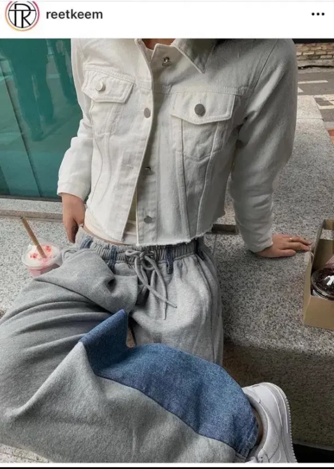 릿킴 업사이클링 데님 팬츠 상품이미지1