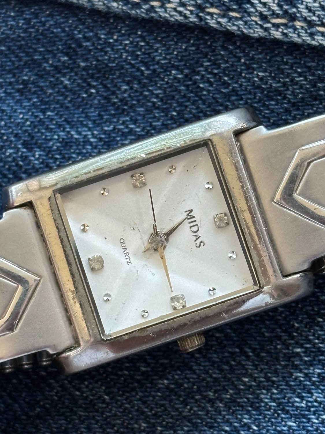 vintage midas quartz metal watch 상품이미지2