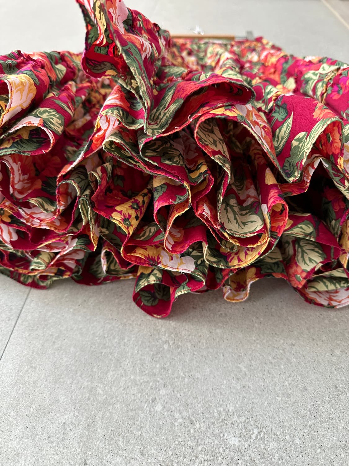 Bride of may 플라워 플레어 스커트 상품이미지3