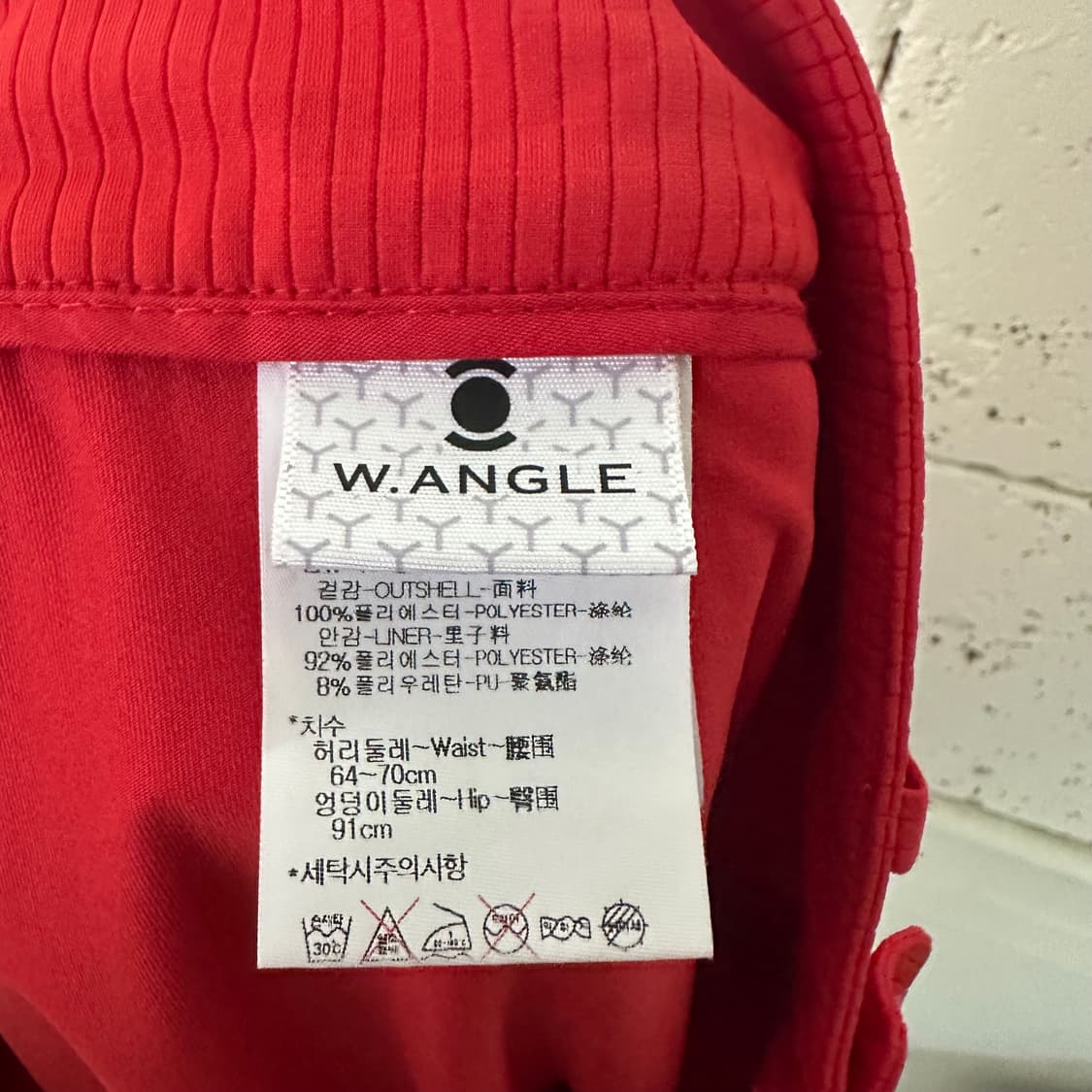 우먼64 와이드앵글 골프 스커트 상품이미지5