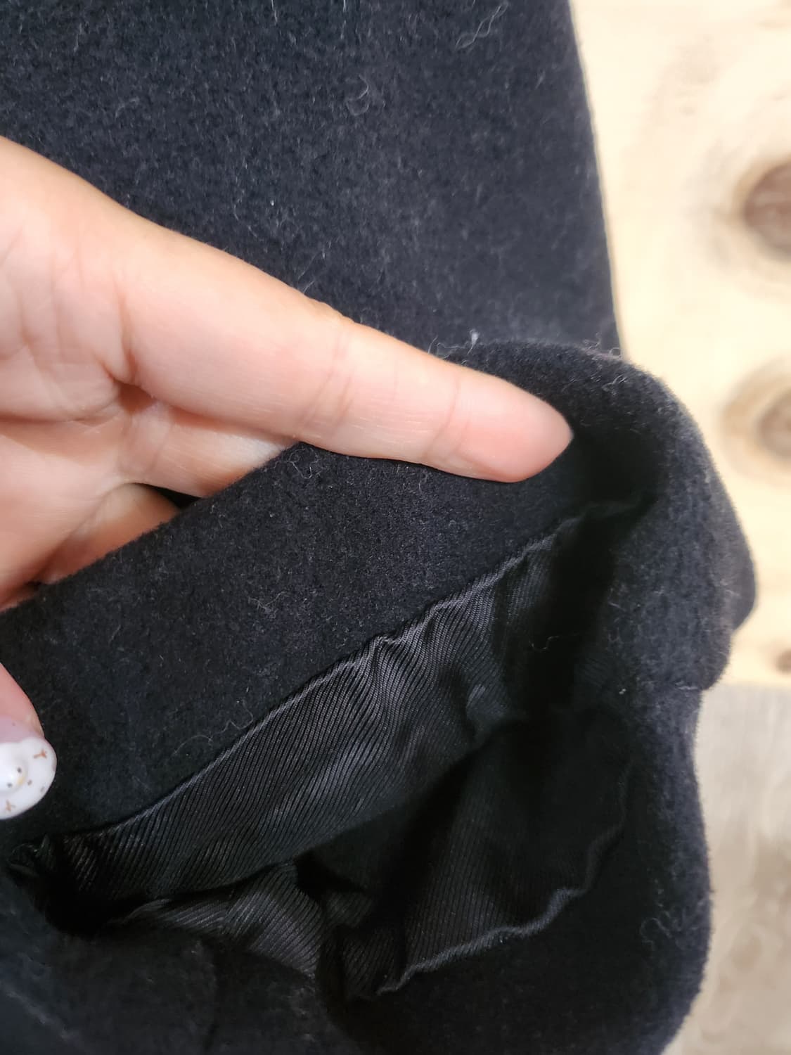 395) 지플리시 캐시미어블랜드 롱코트 상품이미지4