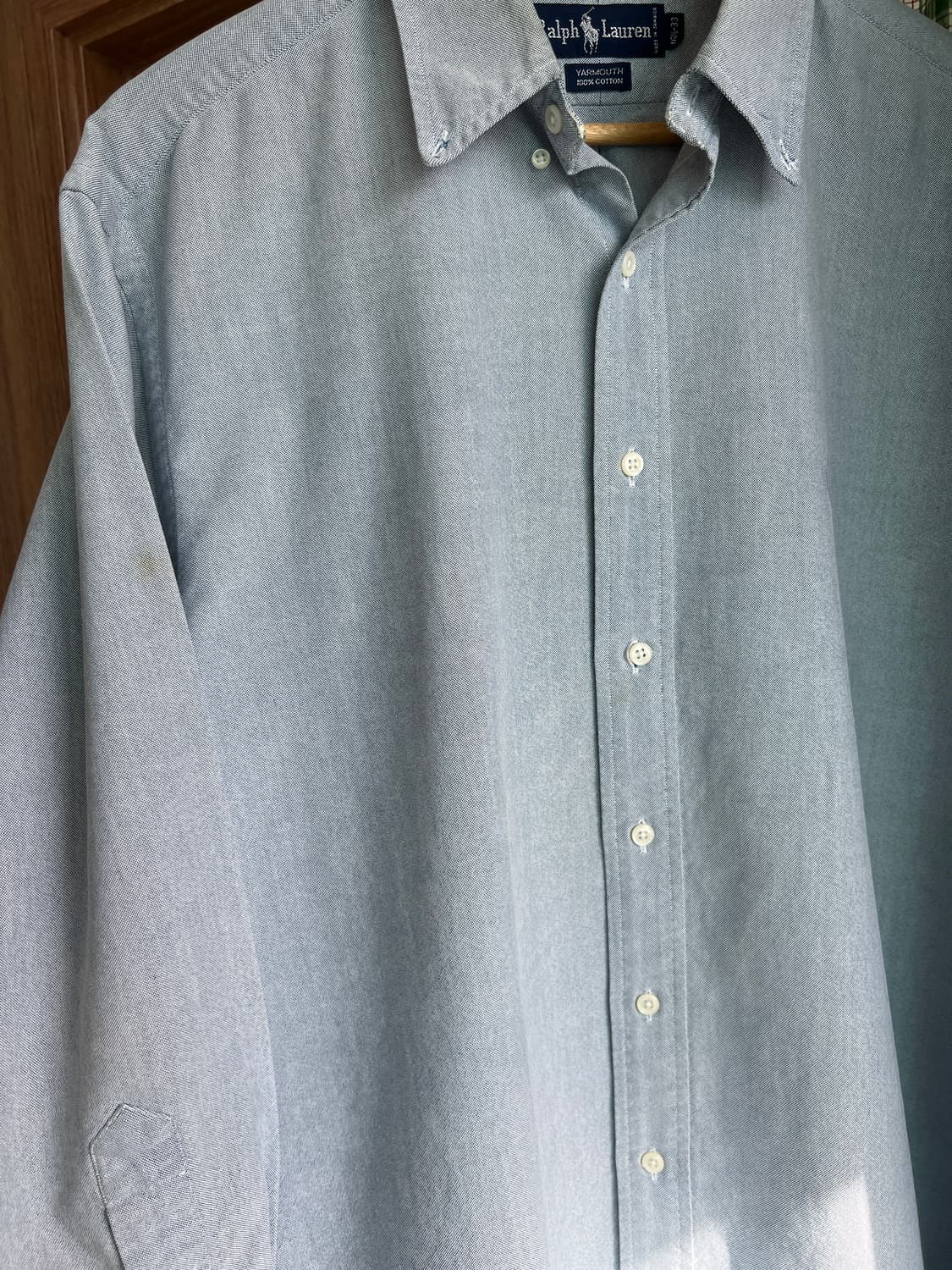 폴로 랄프로렌 솔리드 셔츠 16 1/2 (105) 상품이미지7