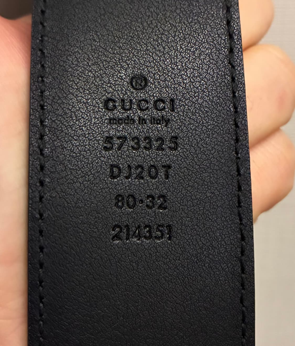 (S/80)GUCCI 구찌 그레인 레더 G버클 가죽벨트 블랙 우먼스 상품이미지9