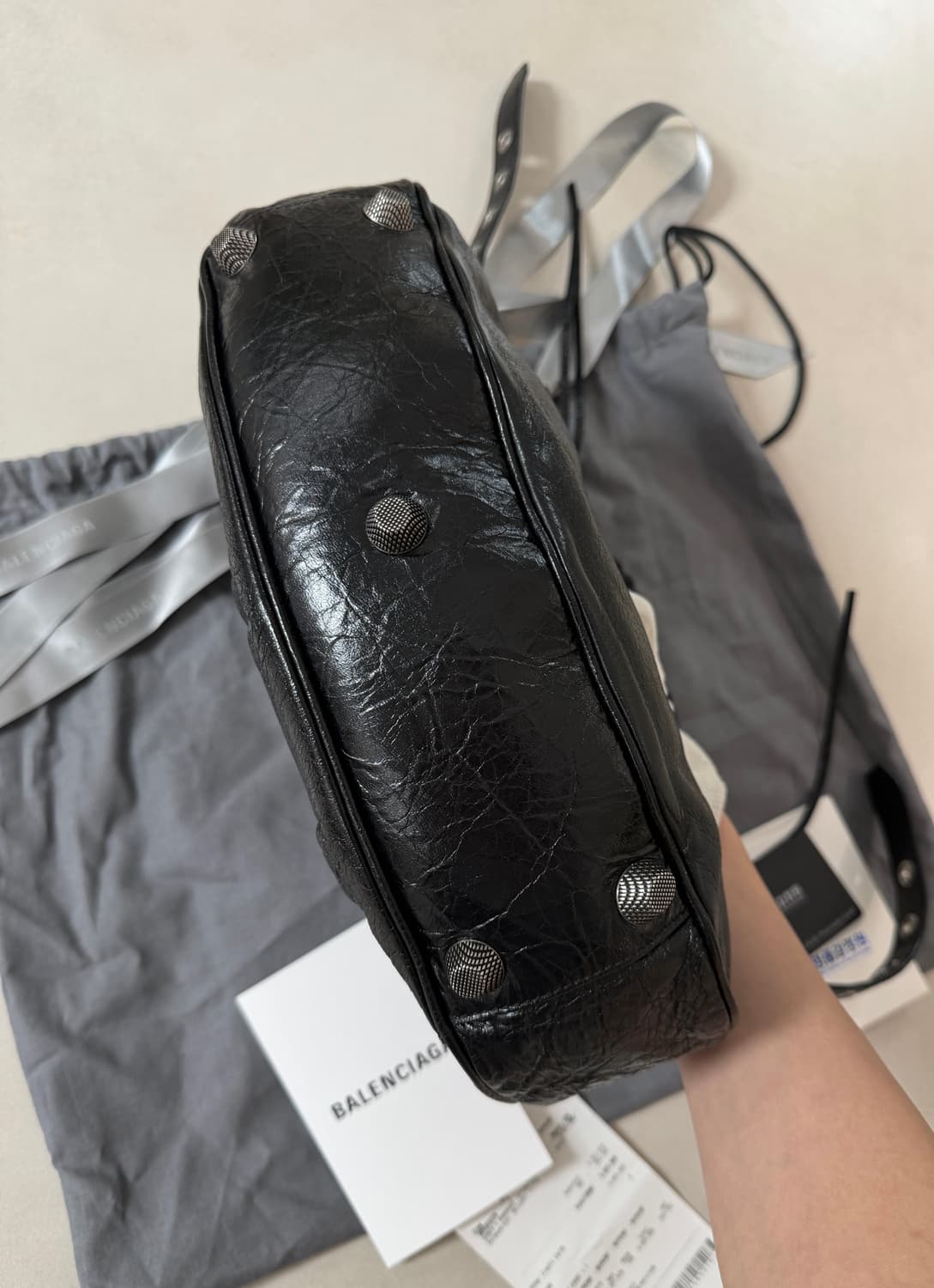 정품 발렌시아가 르카골 스몰 사이즈 상품이미지4