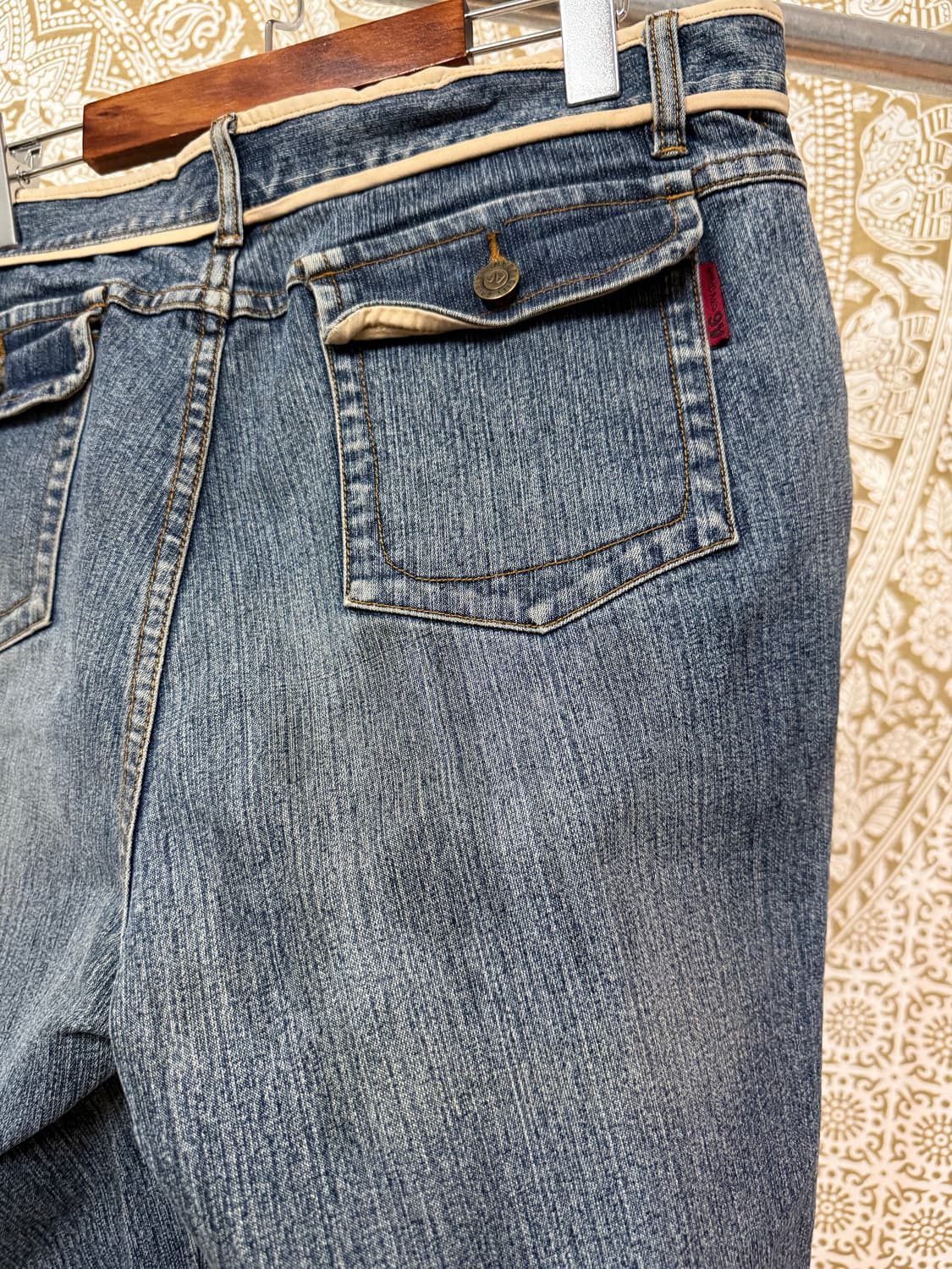 A6빈티지 디테일 데님팬츠 상품이미지6