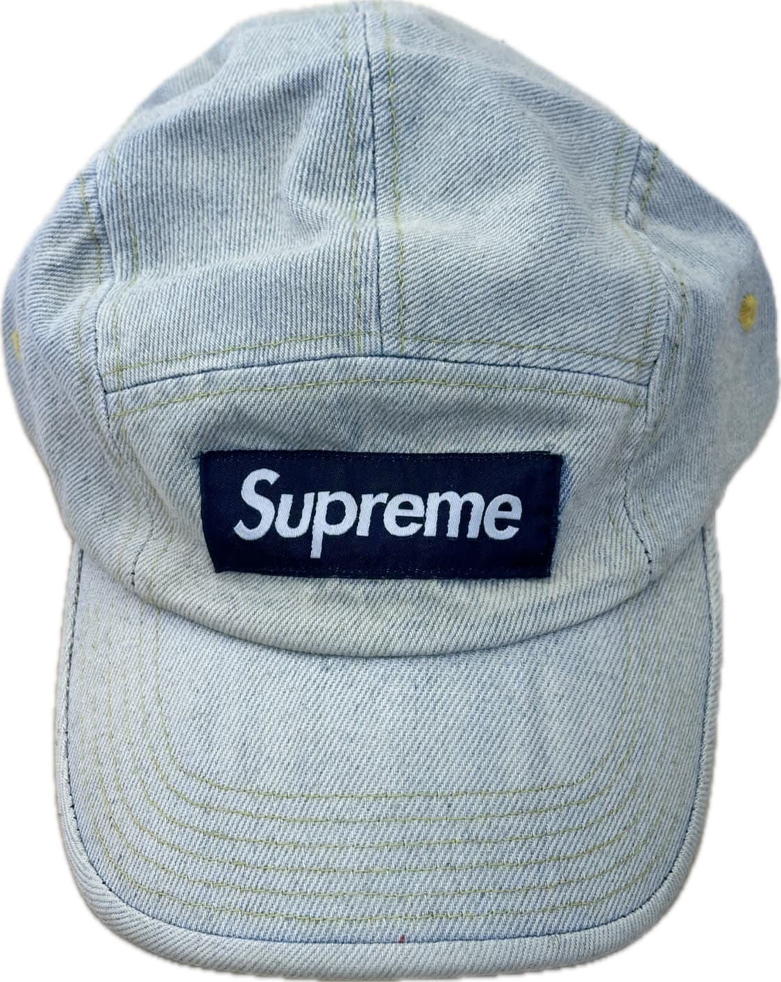 슈프림 데님 캠프캡 더티 인디고 23SS 상품이미지2