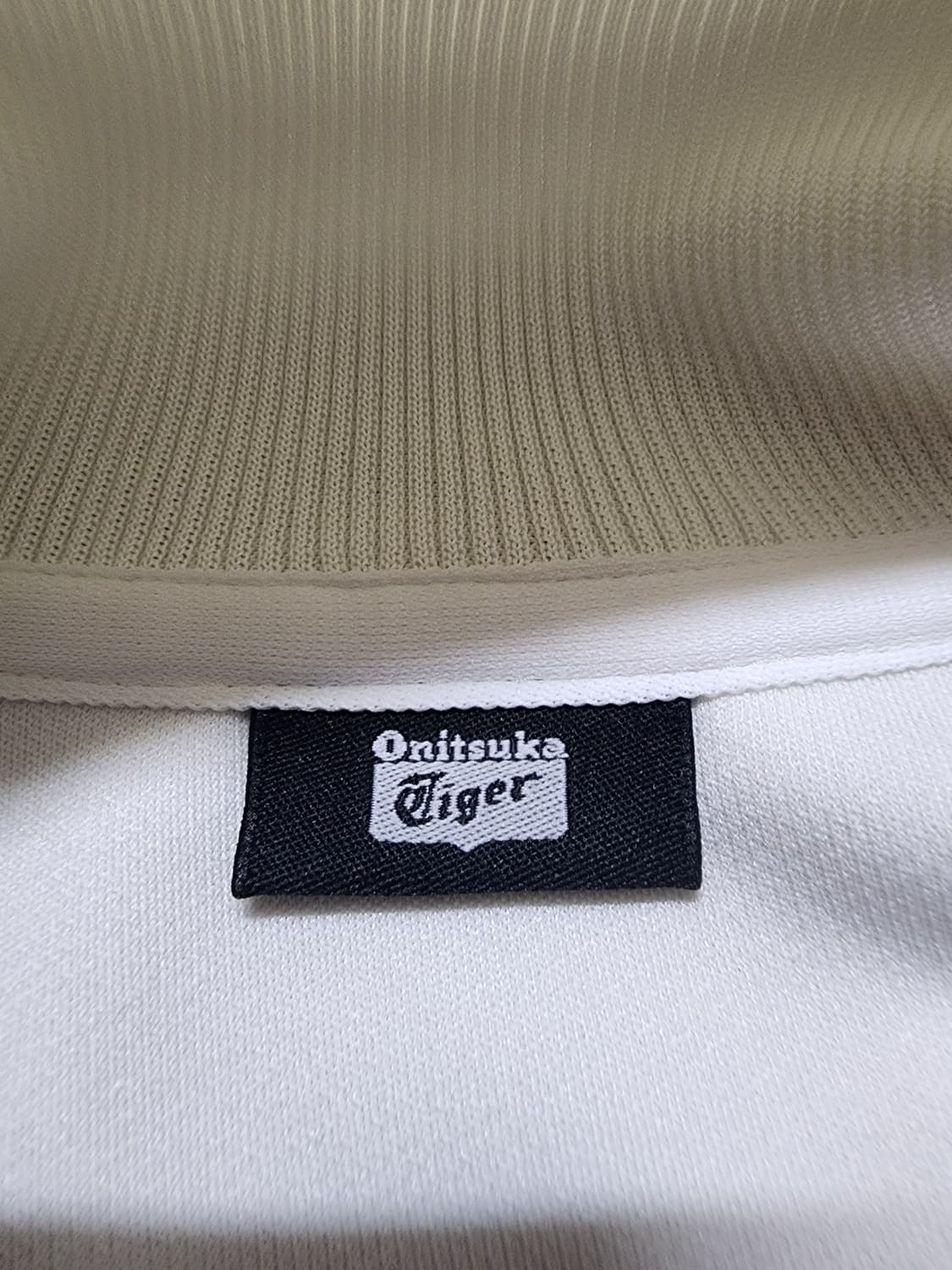 오니츠카타이거 화이트 져지 트랙탑 자켓 공용 상품이미지8
