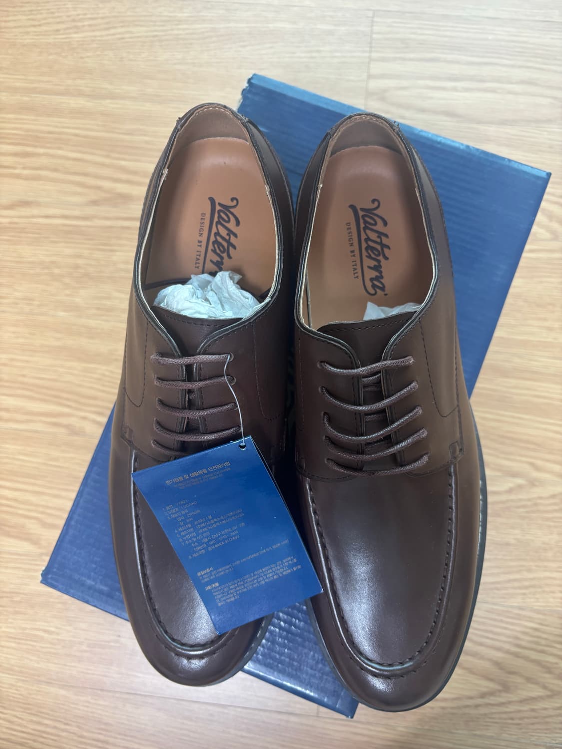 [새상품] 소가죽 구두 브라운 VOLTERRA  상품이미지2