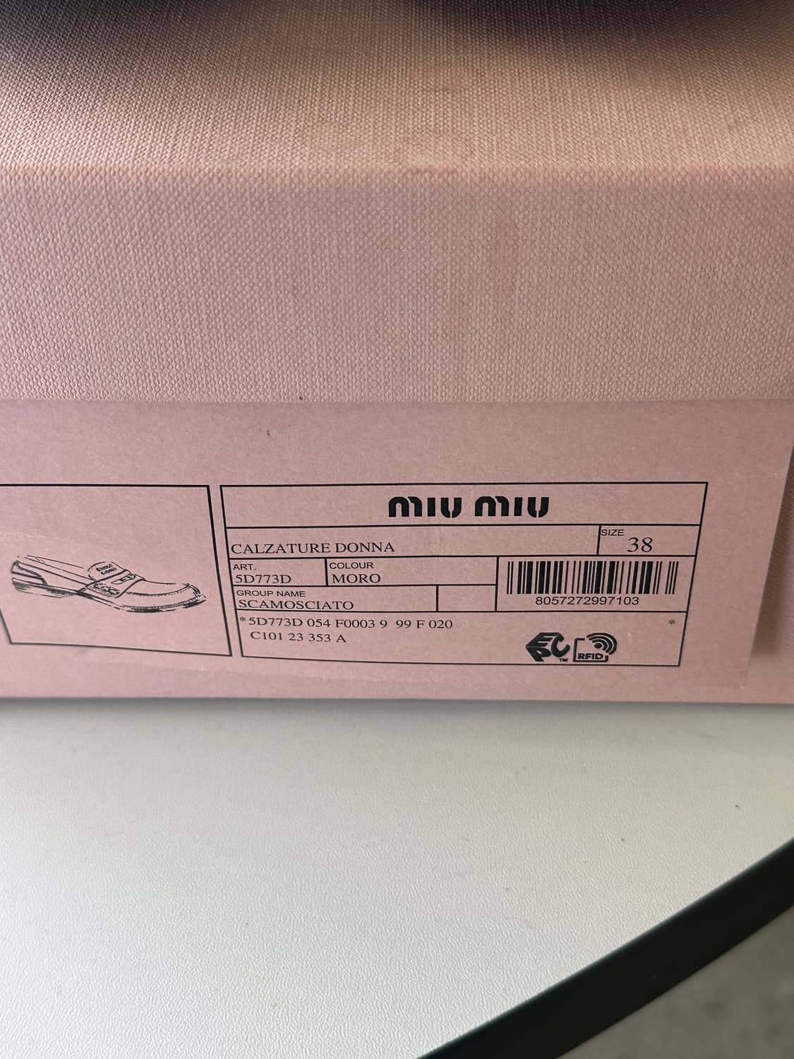 미우미우페니로퍼 38 / 거의새상품  상품이미지8