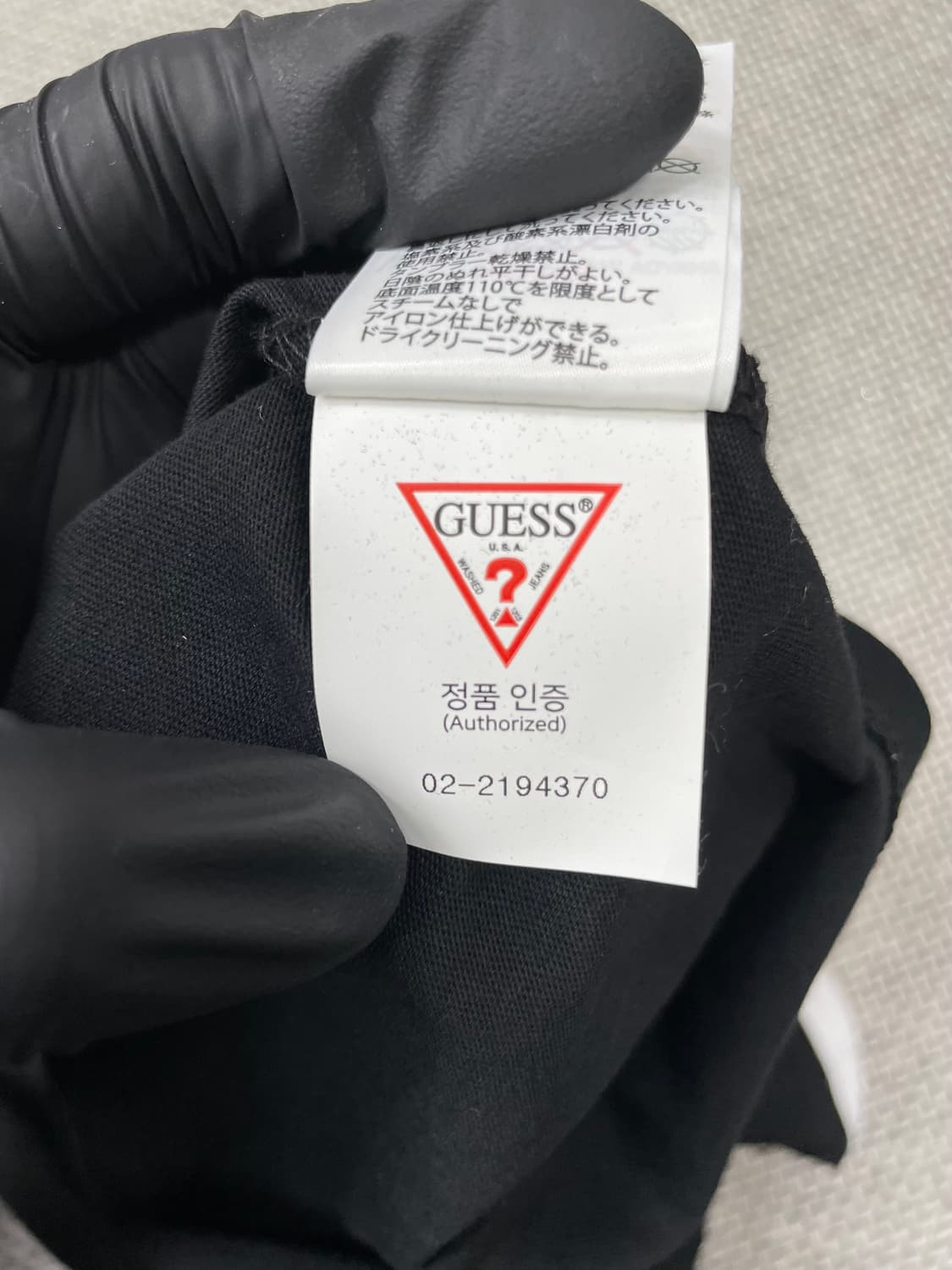 게스 로스앤젤레스 캘리포니아 크롭 반팔티 XL 상품이미지5