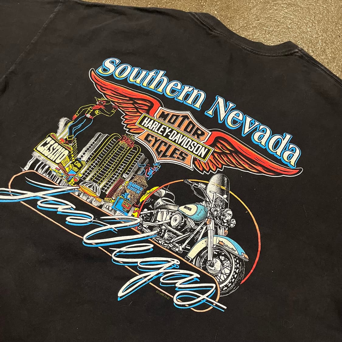 00s 할리데이비슨 플레임 티셔츠 (105) 상품이미지4