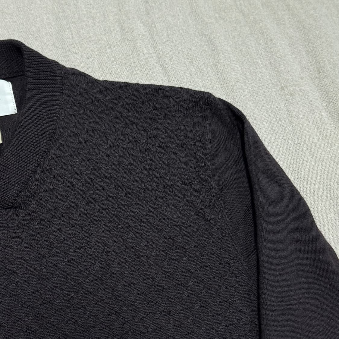 폴스미스 레드이어 암패치 브라운 울니트 M 상품이미지2