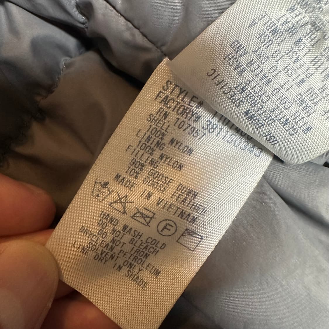 빈티지 몽벨 구스다운 패딩 XL 상품이미지8