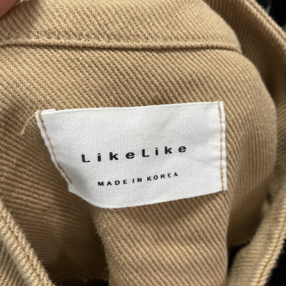 LikeLike 여성크롭면자켓 베이지 FREE  상품이미지4