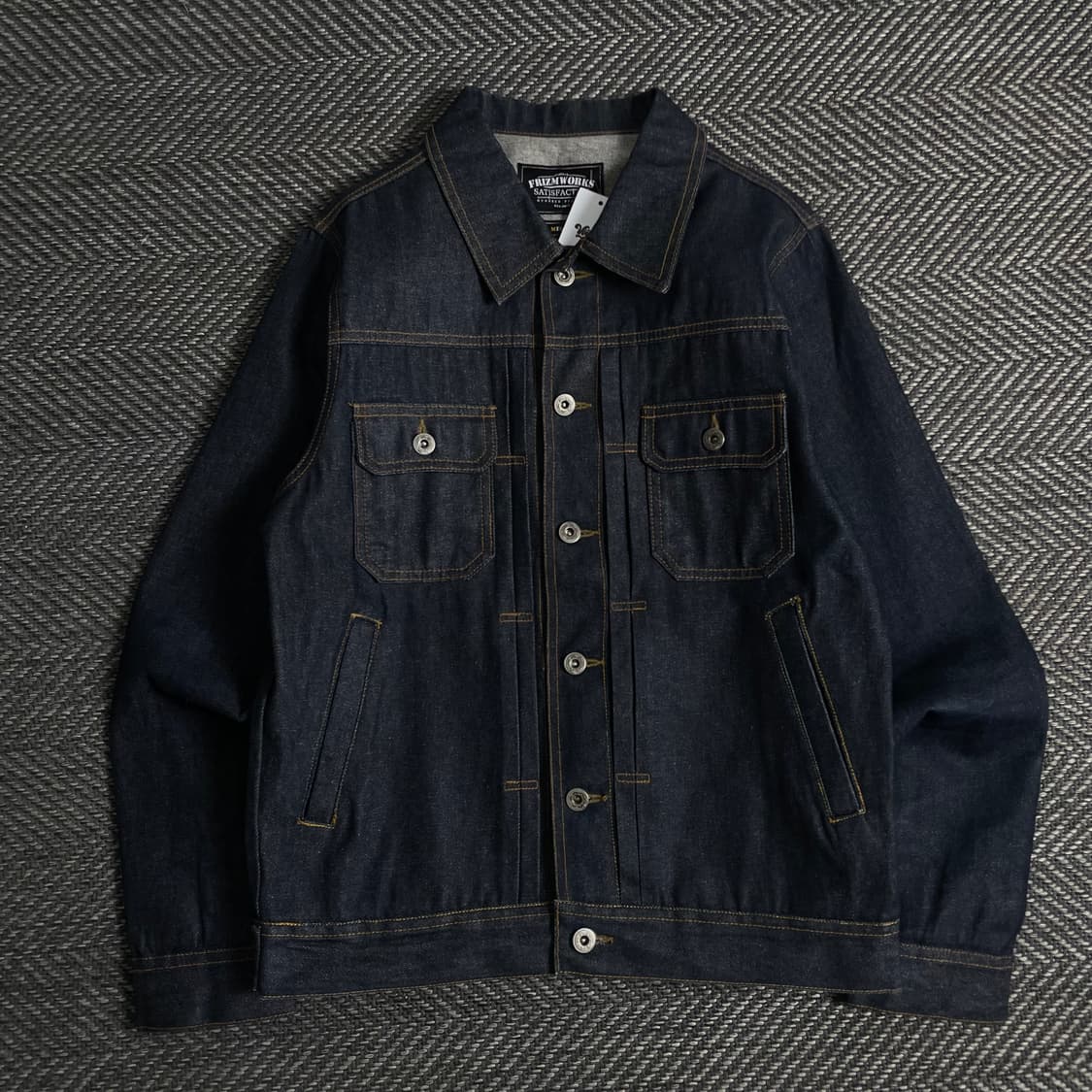 프리즘웍스 아메카지 생지 데님 트러커 자켓y 3308 상품이미지2