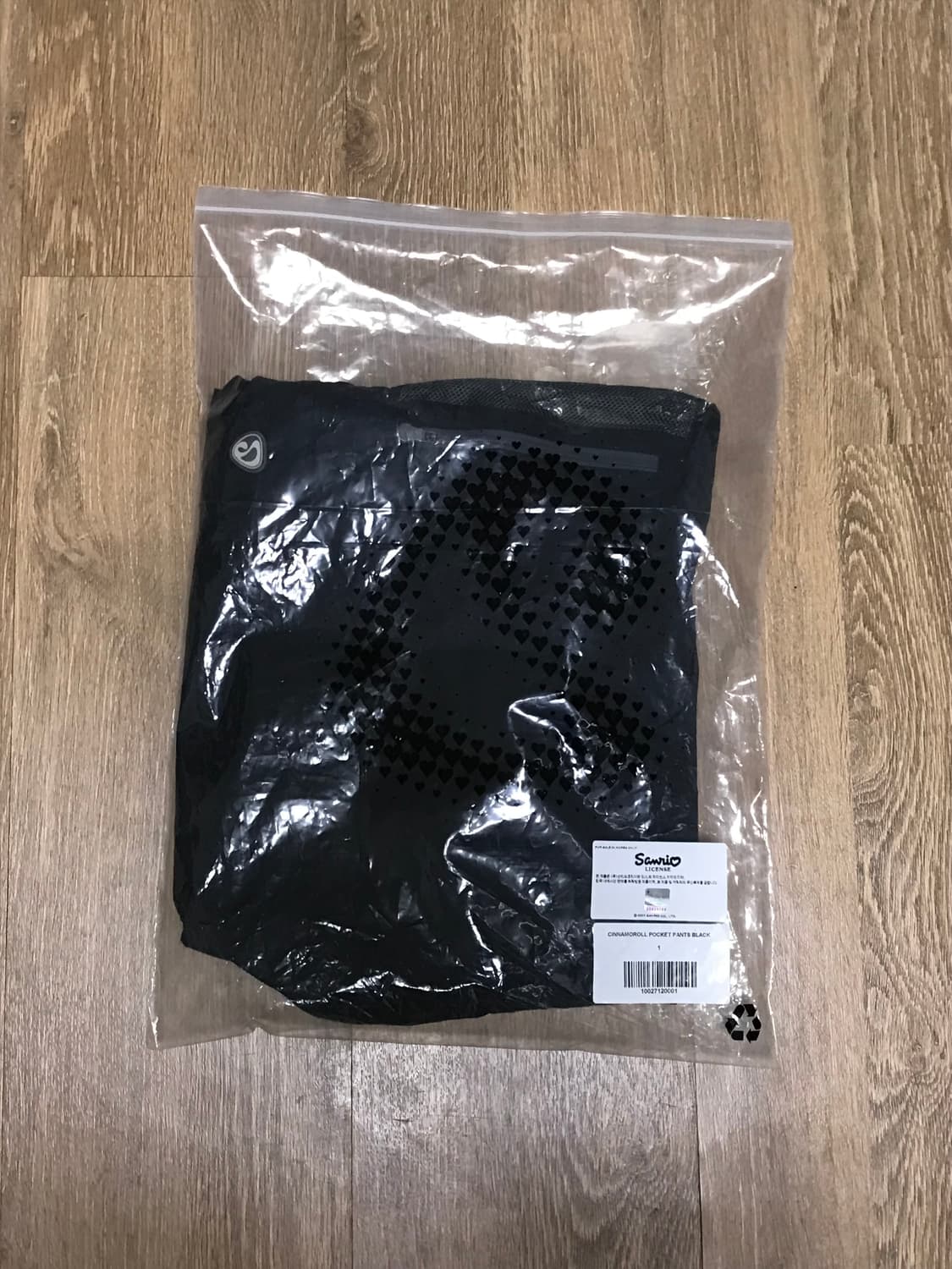 코이세이오 CINNAMOROLL POCKET PANTS BLACK 상품이미지2